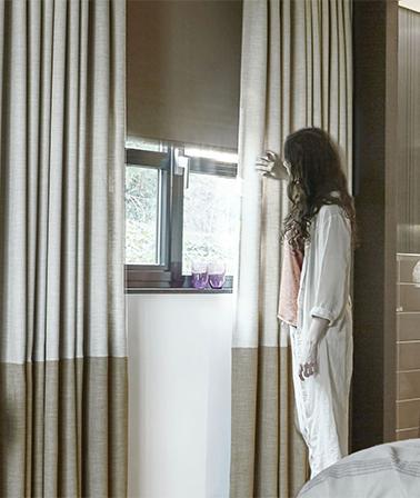 A House Of Happiness verduisterend rolgordijn overgordijn slaapkamer