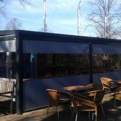 Rits screen met zichtvenster