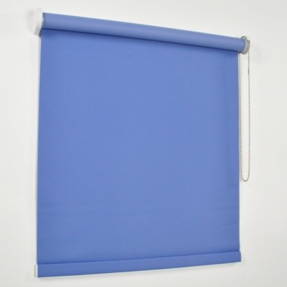 Rolgordijn standaard; Stofsoort: Verduisterend; Stofkleur: Poederblauw (72.1515)