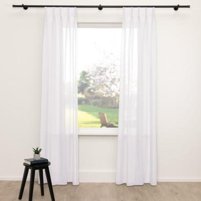 Vitrage Top Voile Wit 01