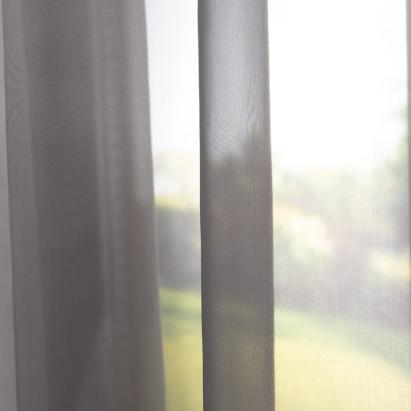 Vitrage Top Voile Antraciet 53