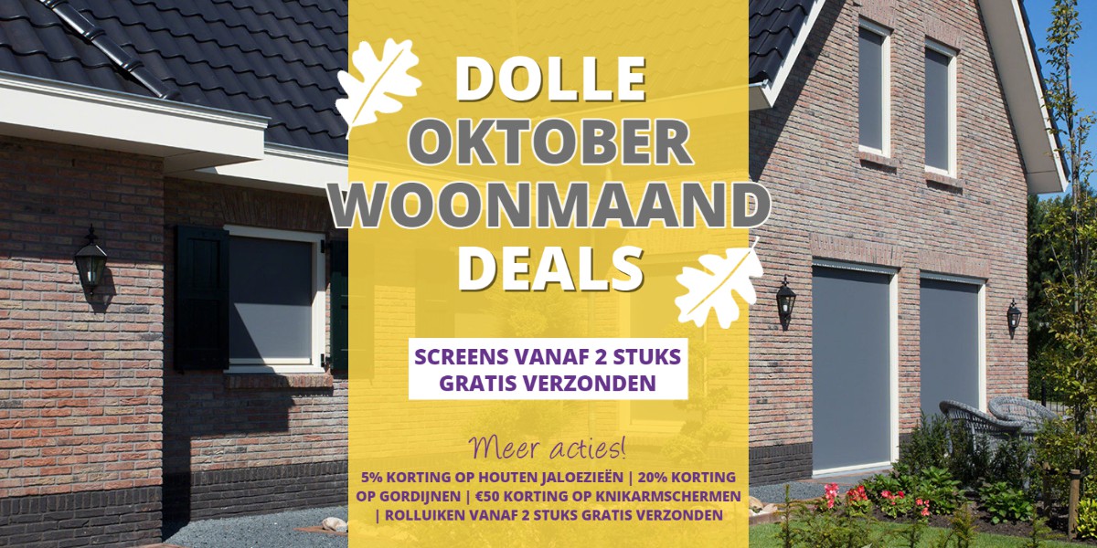 WOONMAAND 2021 (week 2) | Screens gratis verzonden vanaf 2 stuks