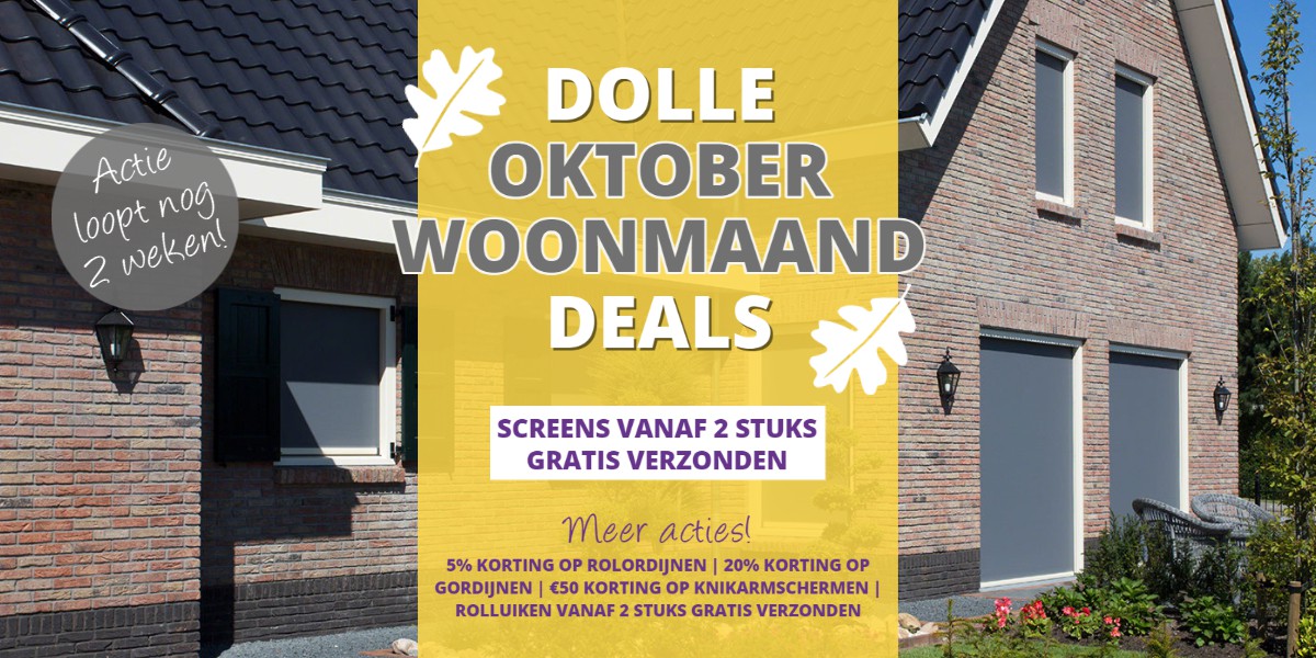WOONMAAND 2021 (week 3) | Screens gratis verzonden vanaf 2 stuks