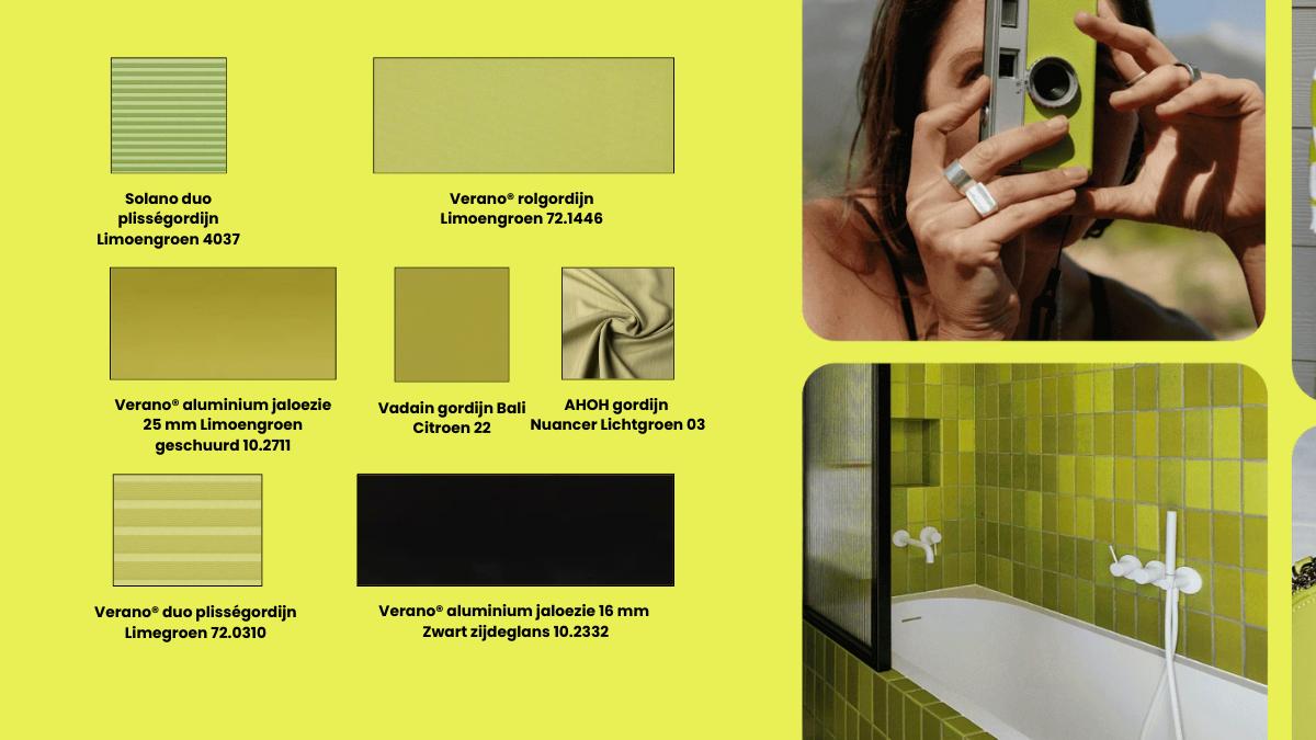 Pinterest Palette 2026 Wasabi mood board