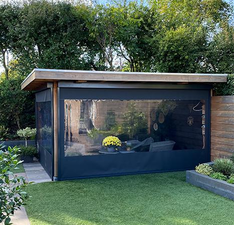 transparante screens overkapping veranda screens doorzichtig PVC folie