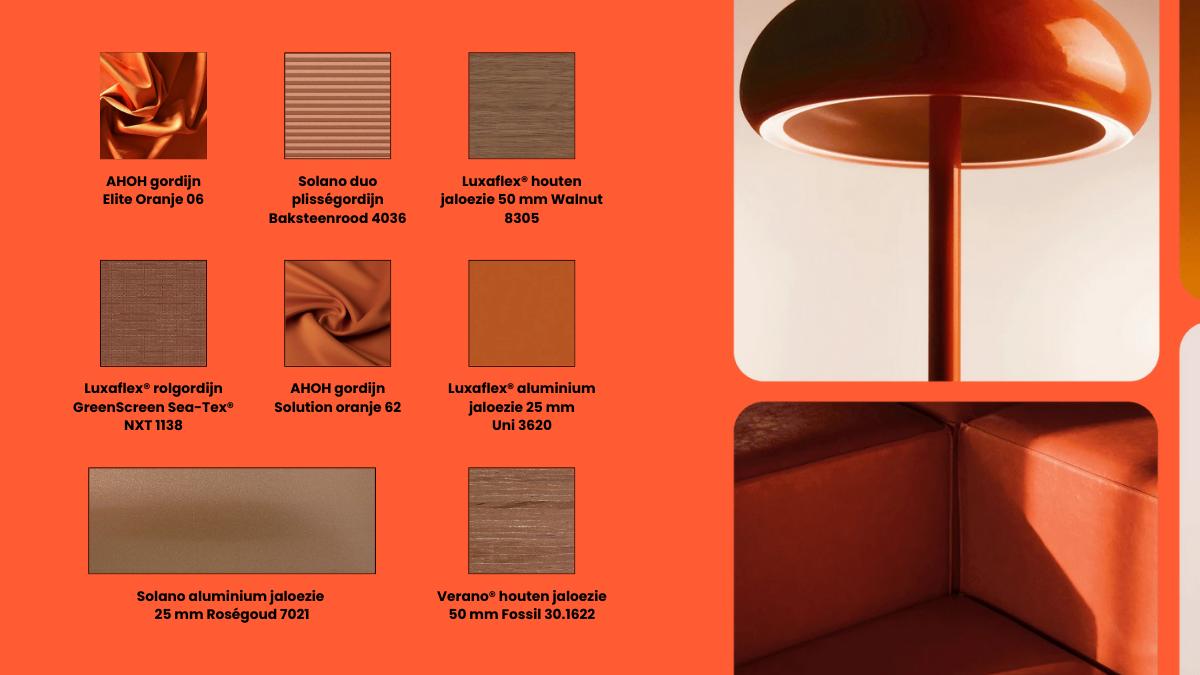 Pinterest Palette 2026 Persimmon mood board