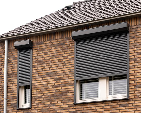Subsidie op rolluiken buitenzonwering Verano antracietgrijze rolluiken