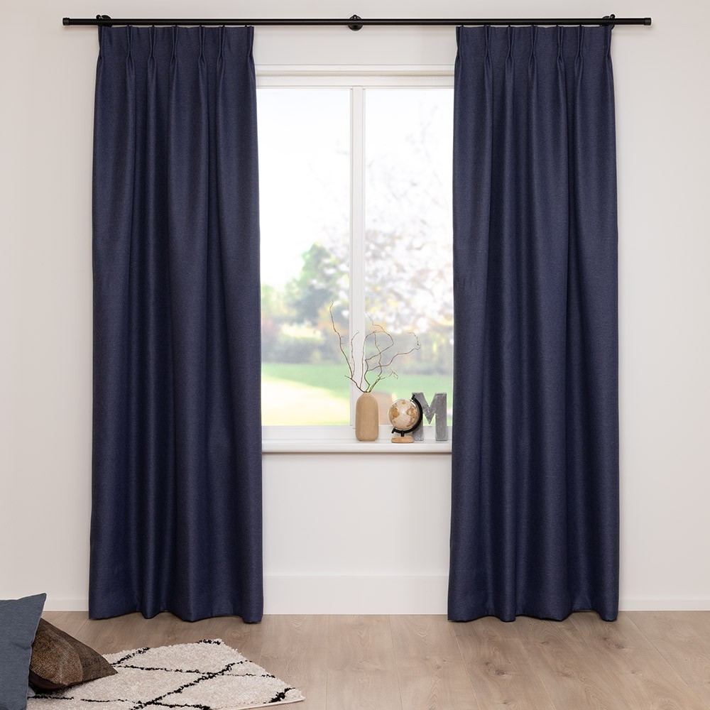 Overgordijn Fireflex Donkerblauw 04