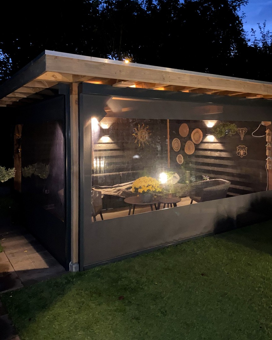Klantfoto Solano Ritsscreen Smart met zichtventster