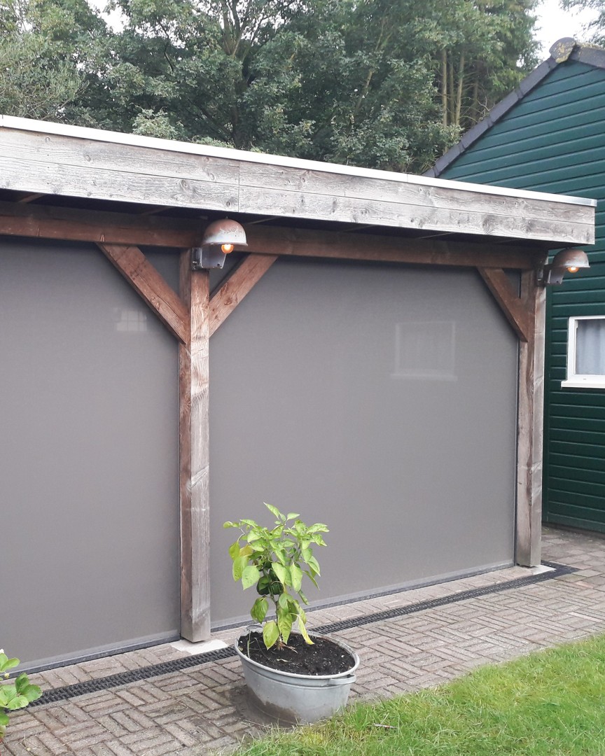 Solano Ritsscreen Smart Grijsbruin Serge3%