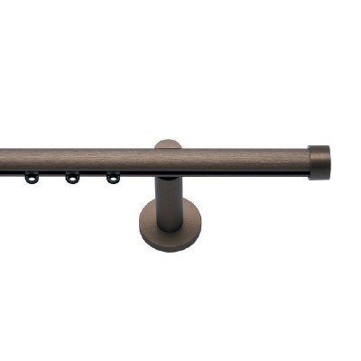 Gordijnrail Varius 20 mm brons brush