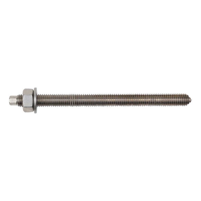 Ankerstang RVS 10x130 mm