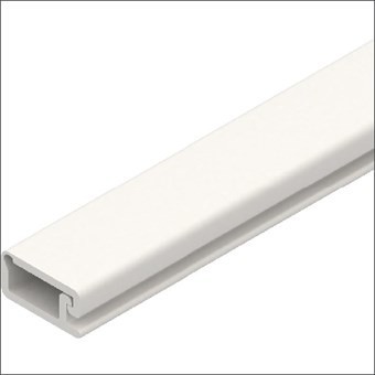 Leidingkanaal 10x20x2000 mm zelfklevend RAL 9010