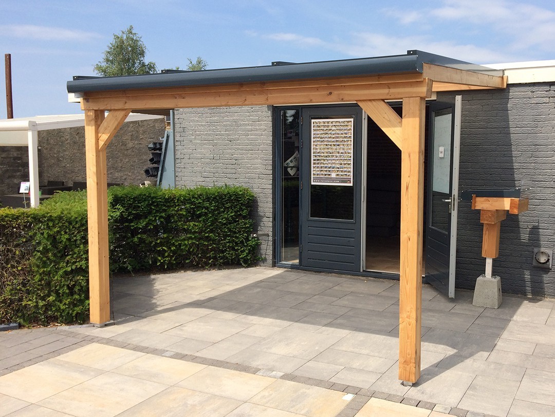 Houten overkapping