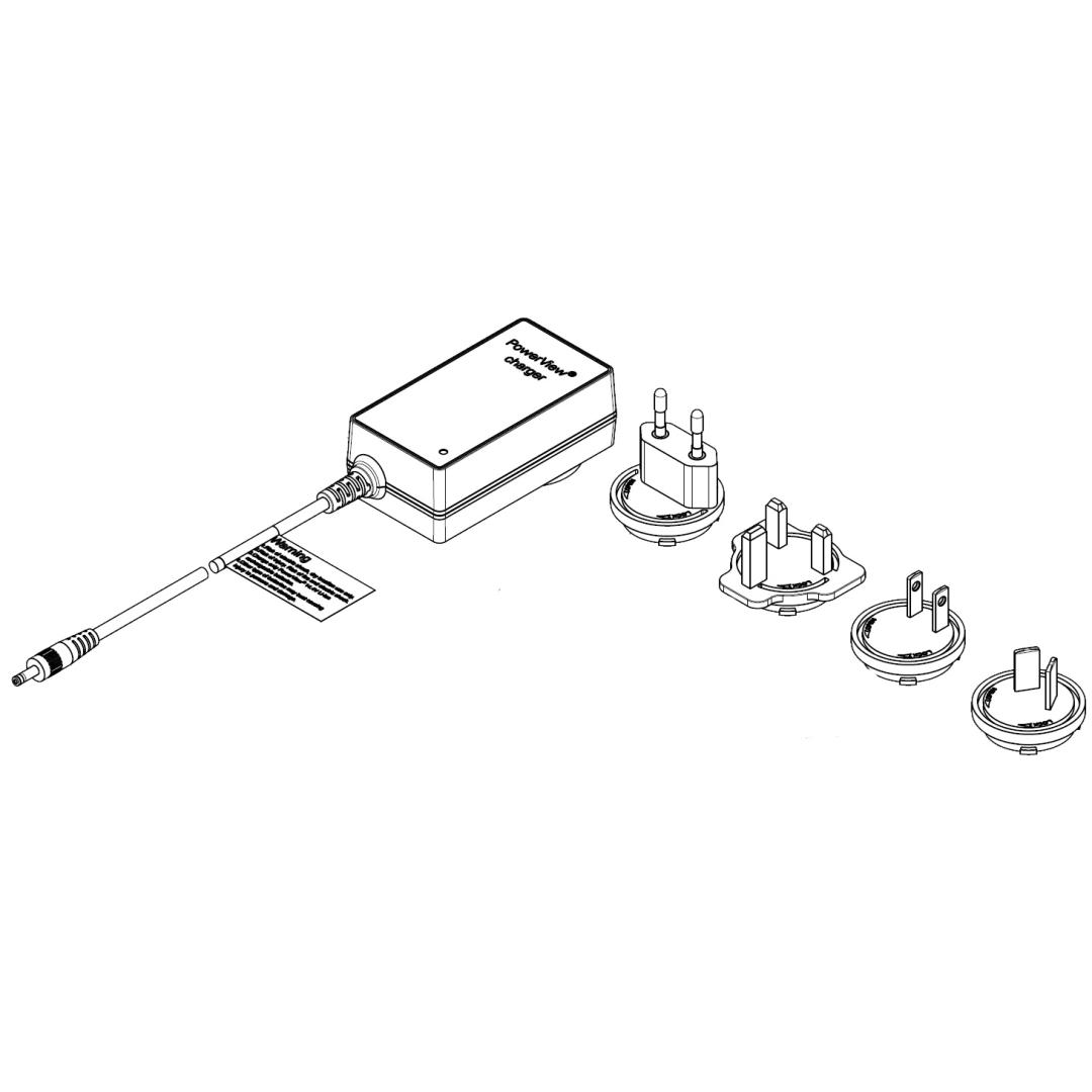 PowerView® Li-ion oplader DC-plug