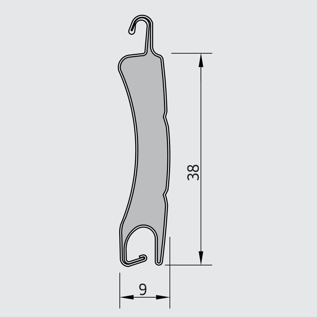 Heroal rolluik RS38 (Mini E)