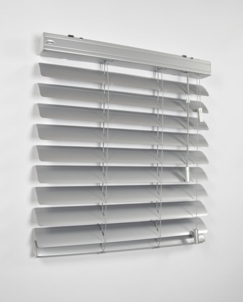 Aluminium jaloezie 70 mm; Prijsgroep: 0; Lamelkleur: Zilver metallic (10.2291)