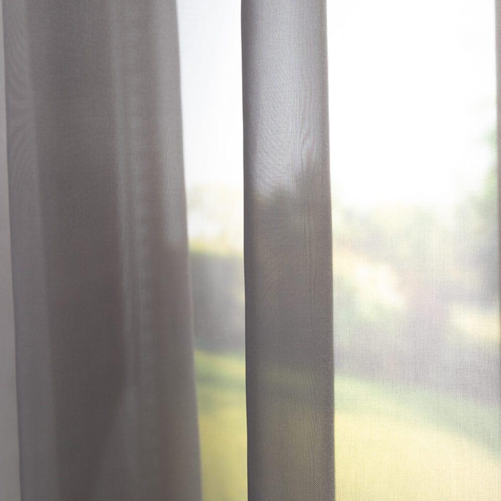 Vitrage Top Voile Antraciet 53
