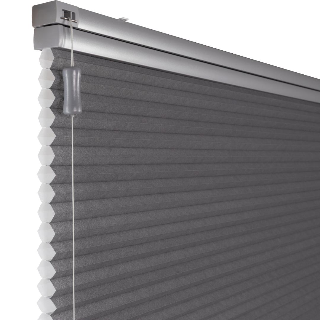 Solano Duo plisségordijn | Grijs 4004
