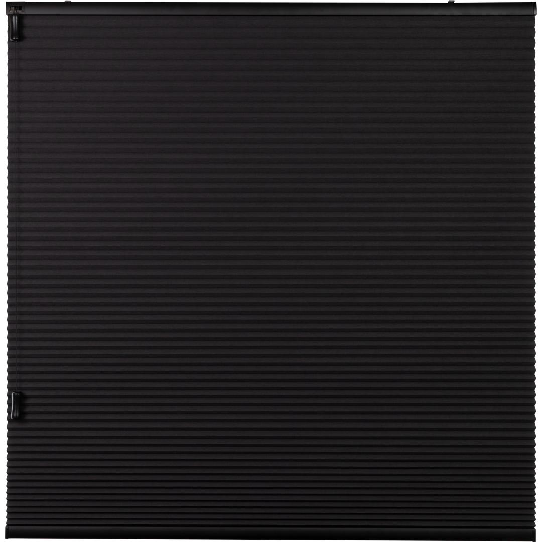 Solano duo plissegordijn | Zwart 4006