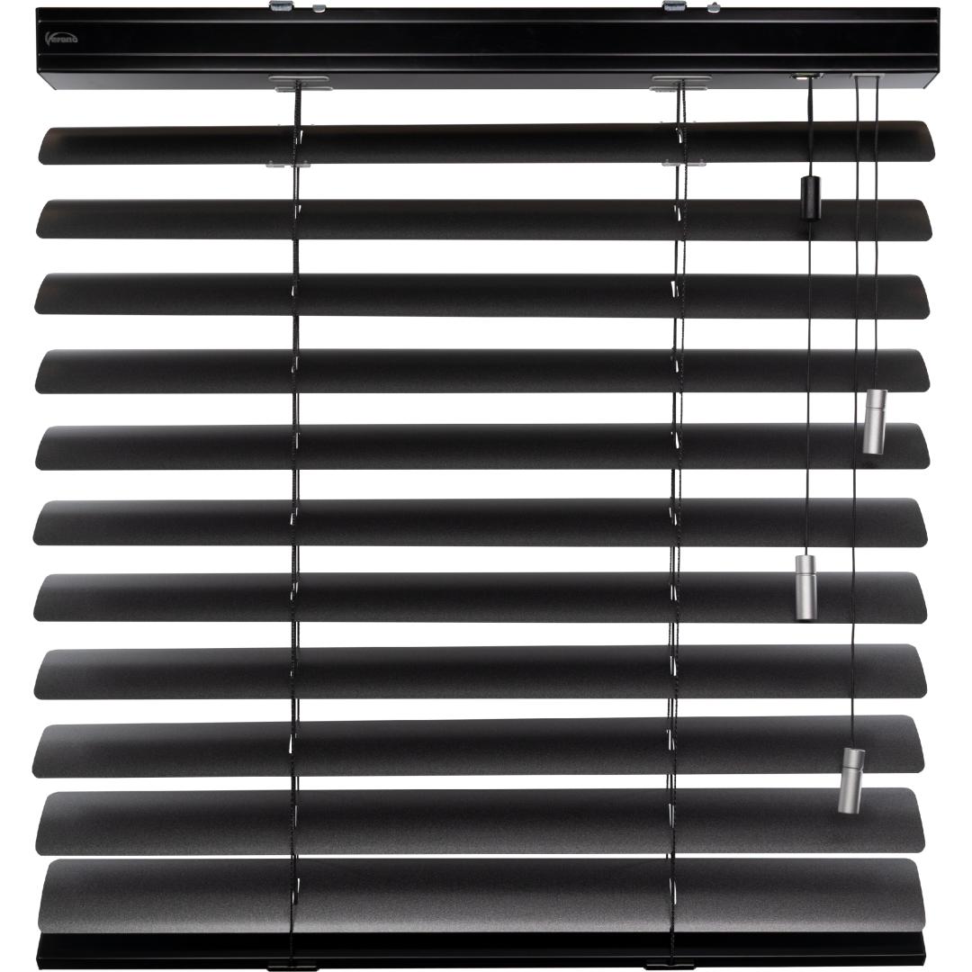 Verano aluminium jaloezie 70mm | Lamelkleur: 10.2372 Basaltgrijs glitter