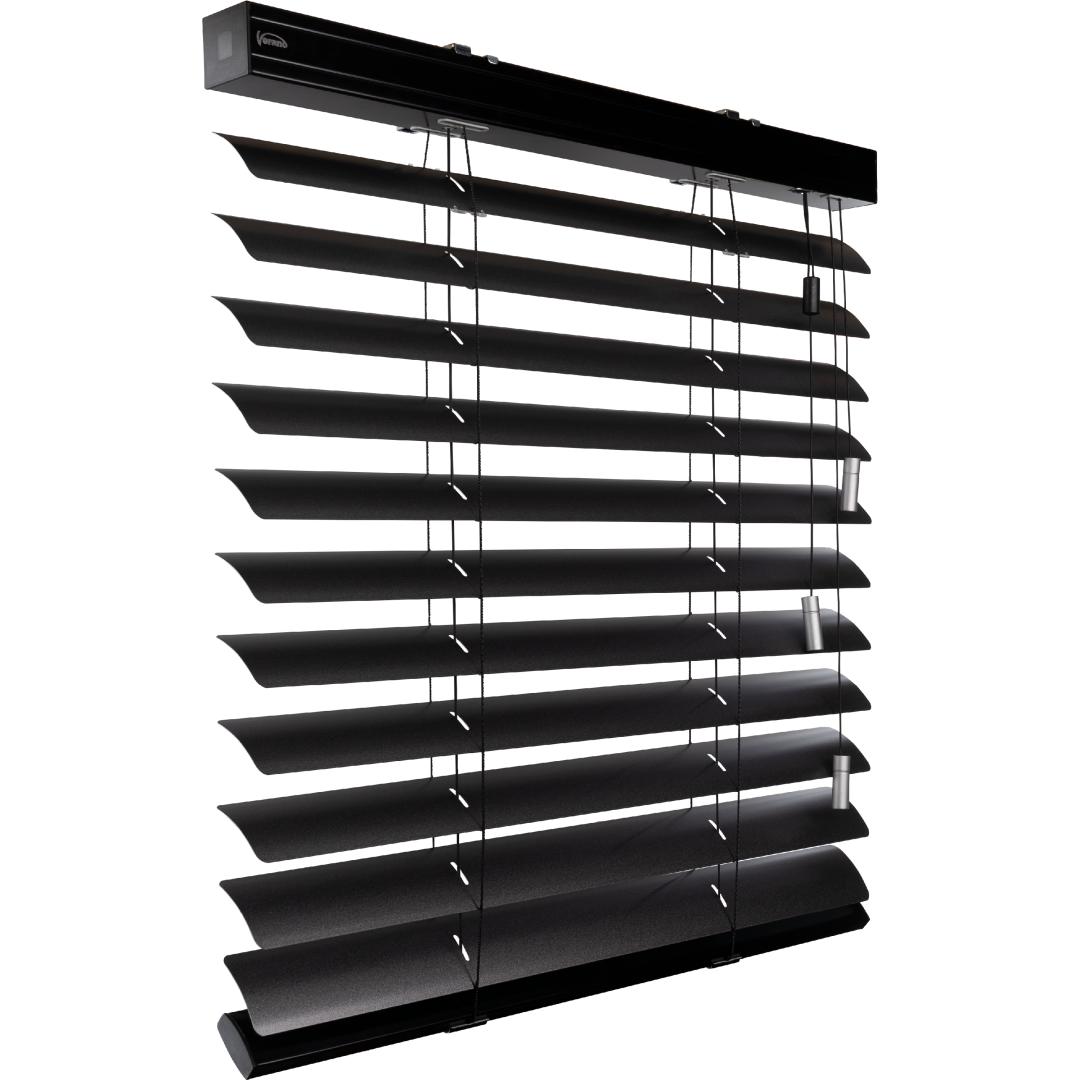 Verano aluminium jaloezie 70mm | Lamelkleur: 10.2372 Basaltgrijs glitter