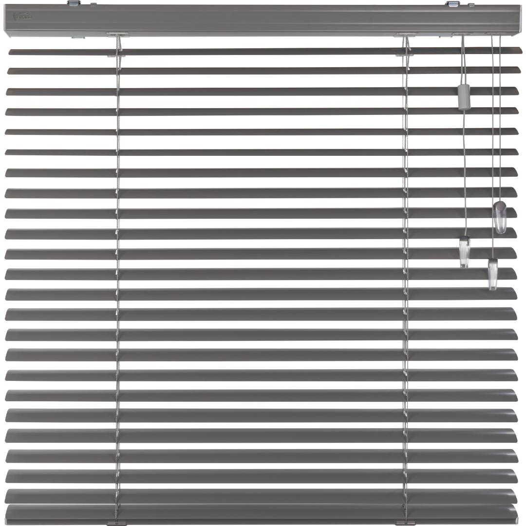 Verano® aluminium jaloezie 35 mm | Kleur: Kleigrijs zijdeglans 10.2331 | Koord/koordsysteem