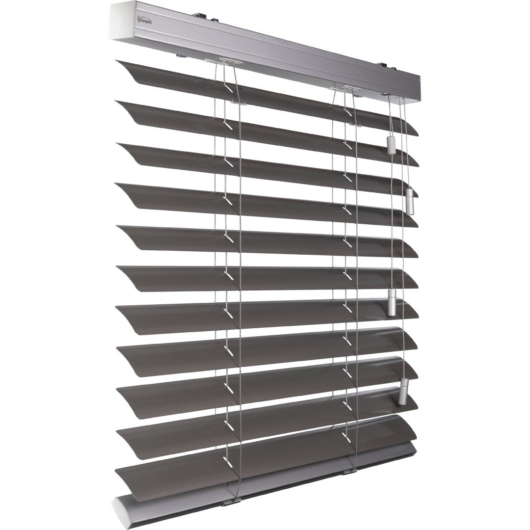 Verano aluminium jaloezie 70 mm | Lamelkleur: Tingrijs zijdeglans 10.2363