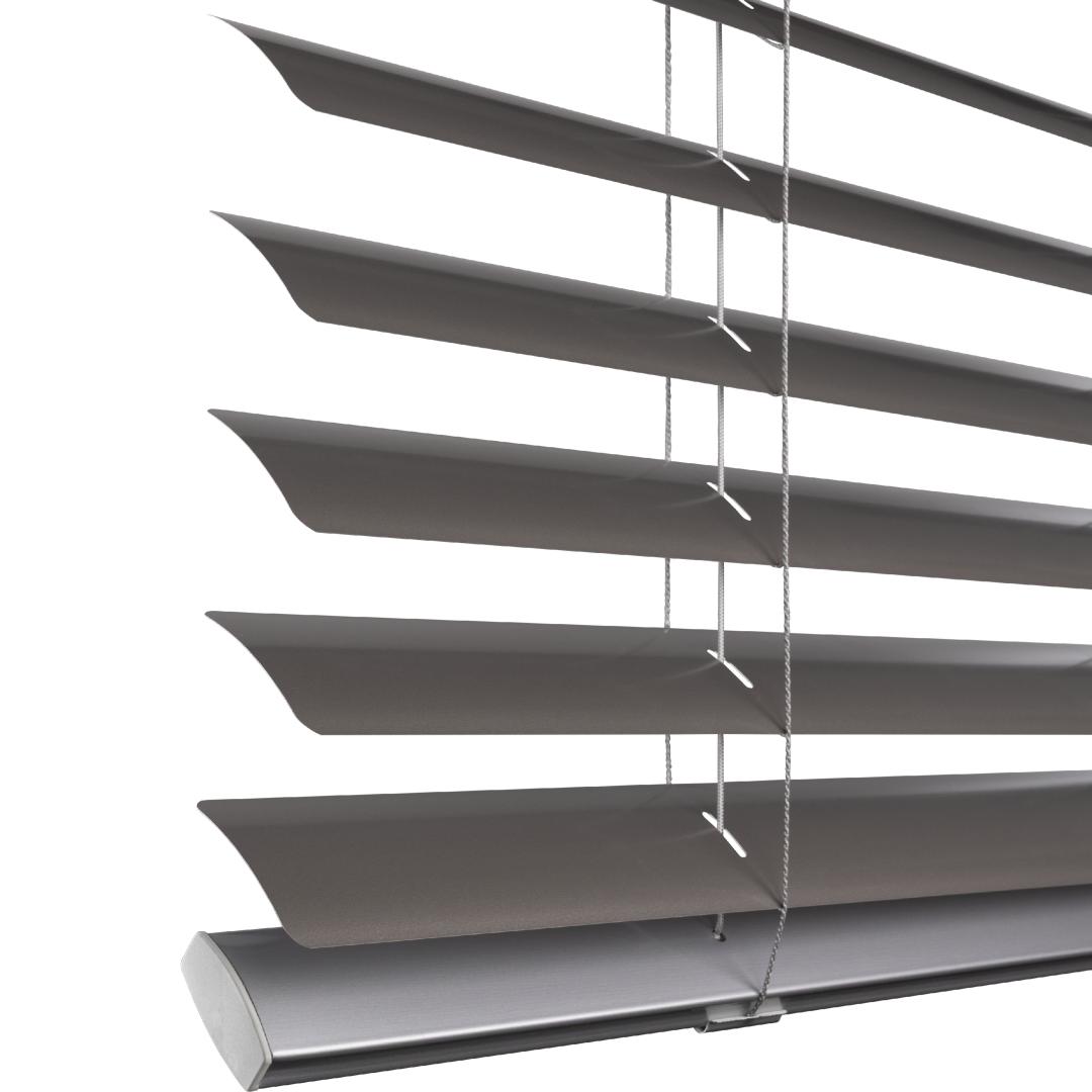 Verano aluminium jaloezie 70 mm | Lamelkleur: Tingrijs zijdeglans 10.2363