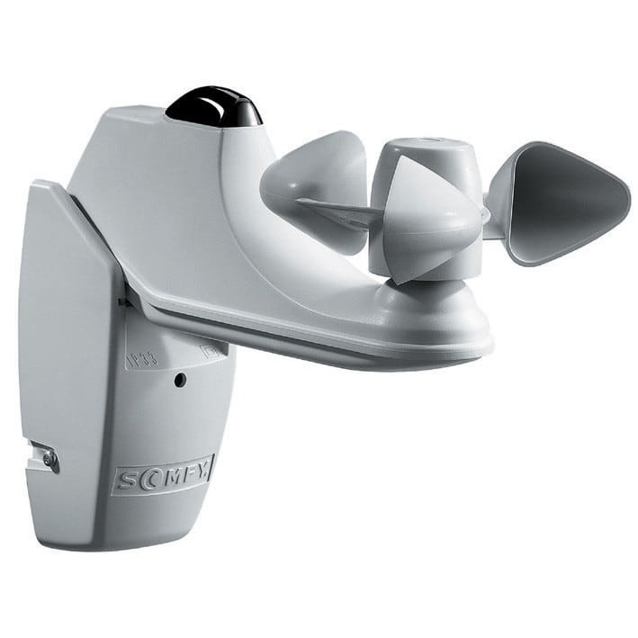 Soliris Sensor RTS, draadloze zon-en windautomaat