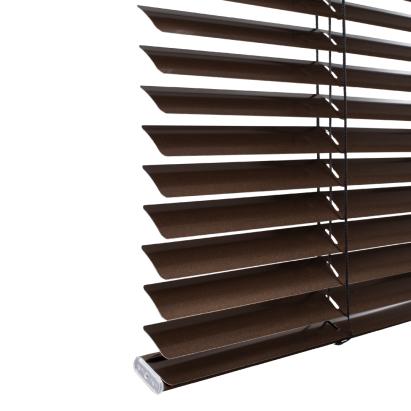 Solano aluminium jaloezie 25 mm | Lamelkleur: Brons metallic 7023