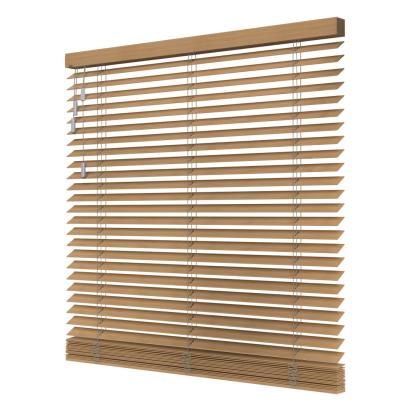 Verano Houten Jaloezieën - 50 mm - Voorzijde - 30.1103 - Koord&Stang bediening