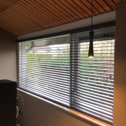 Verano aluminium jaloezie 50 mm | Lamelkleur: brons 10.2746