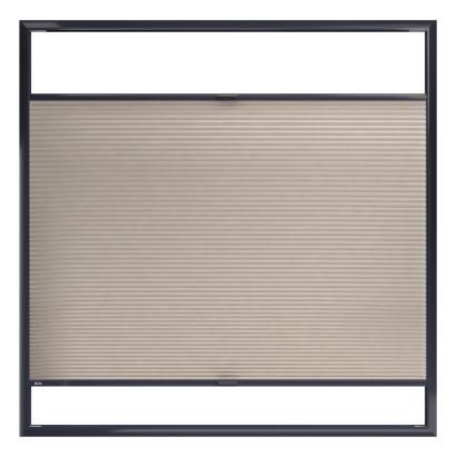 Verano Smartfit Pilsségordijn TDBU | Frame: Antraciet | Stofkleur: 720437