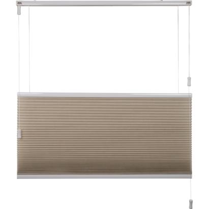 Solano duo plisségordijn | Steenbeige linnenlook 4014