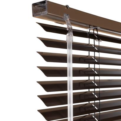 Solano aluminium jaloezie 25 mm | Lamelkleur: Brons metallic 7023