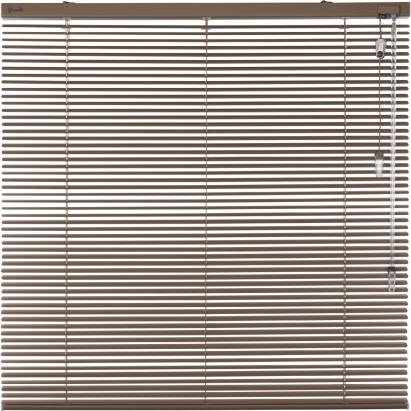 Verano aluminium jaloezie 16mm | Lamelkleur: 10.2456 Karamel zijdeglans | Bediening: tuimelstang/koordsysteem