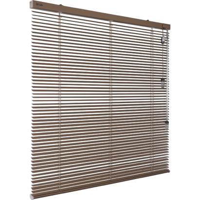 Verano aluminium jaloezie 16mm | Lamelkleur: 10.2456 Karamel zijdeglans | Bediening: tuimelstang/koordsysteem