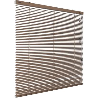 Verano aluminium jaloezie 16mm | Lamelkleur: 10.2456 Karamel zijdeglans | Bediening: tuimelstang/koordsysteem