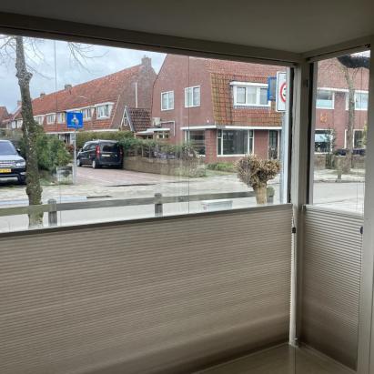 Verano duo plisségordijn | Stofkleur: Aarde beige (72.0345) | Systeemkleur: Crèmewit (RAL 9001)