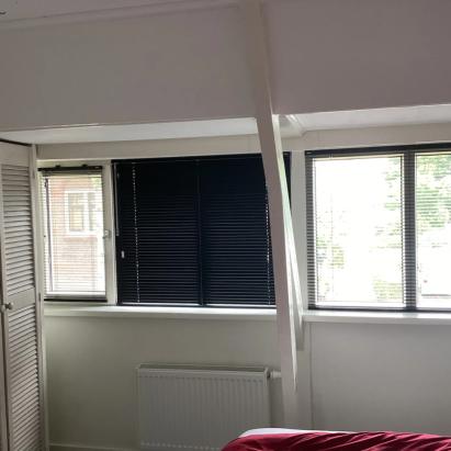 Verano aluminium jaloezie 25 mm | Lamelkleur: Zwart zijdeglans 10.2332