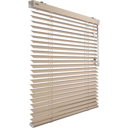 Verano® aluminium jaloezie 35 mm | Kleur: Champagne hoogglans 10.2355 | Bediening: tuimelstang/koordsysteem