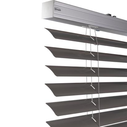 Verano aluminium jaloezie 70 mm | Lamelkleur: Tingrijs zijdeglans 10.2363