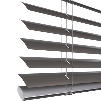 Verano aluminium jaloezie 70 mm | Lamelkleur: Tingrijs zijdeglans 10.2363