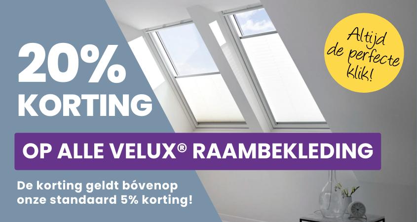 20% korting op VELUX®